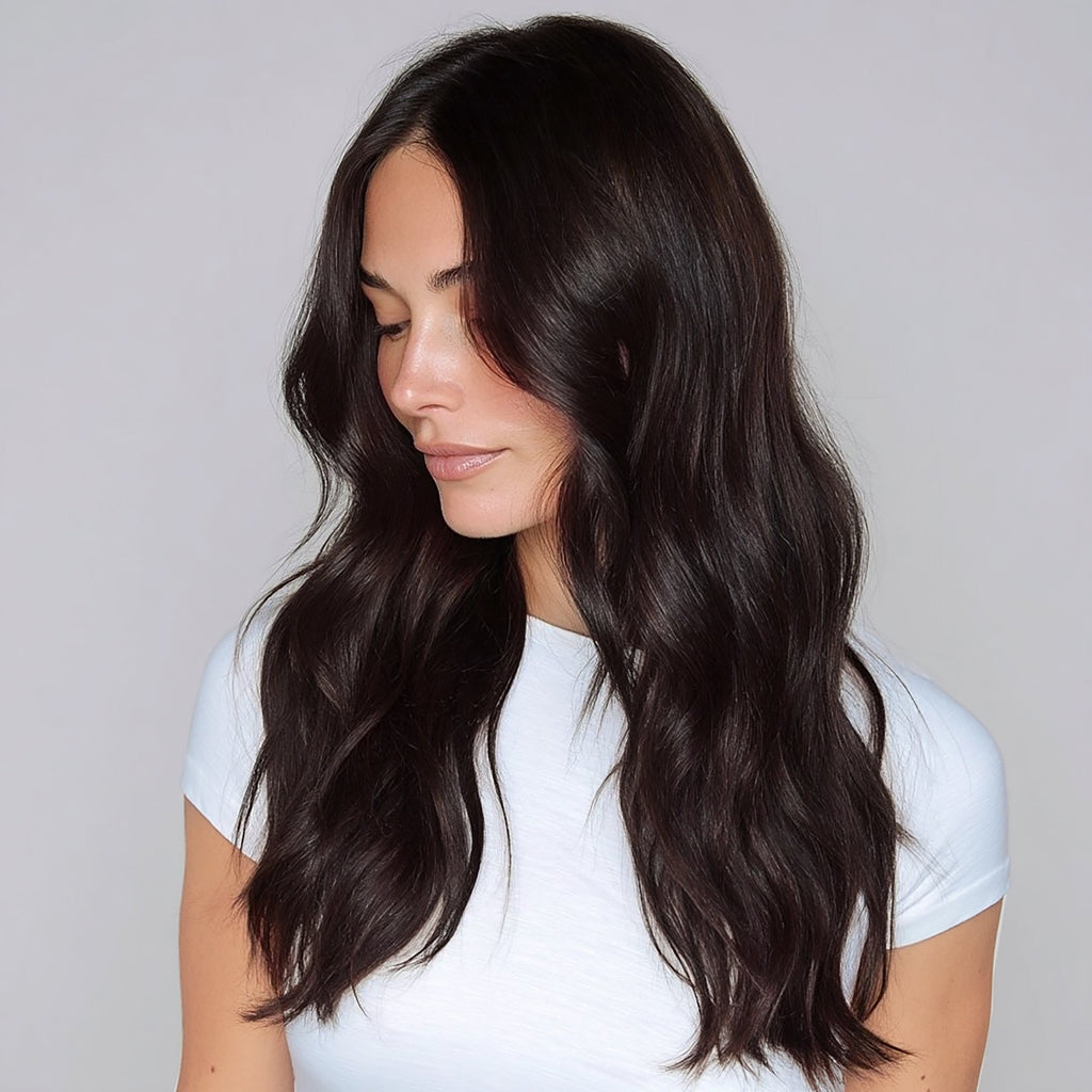 Bless Beauty™ - Clip-In, Mochachino Brown Hair Extention