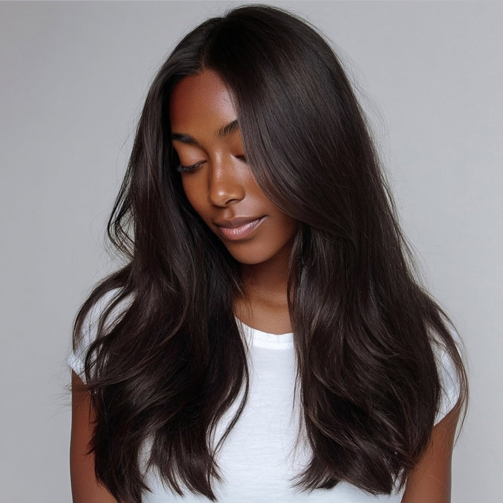 Bless Beauty™ - Clip-In, Mochachino Brown Hair Extention