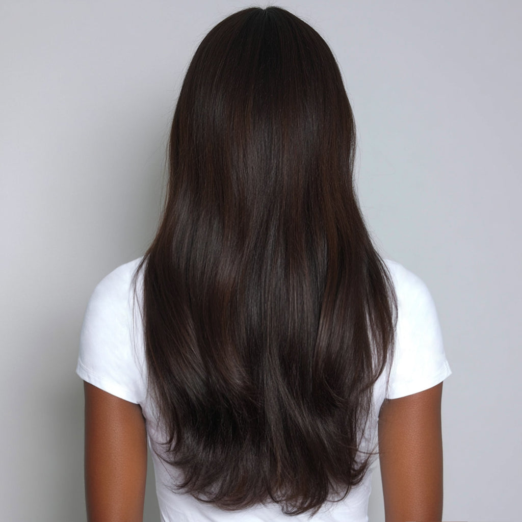 Bless Beauty™ - Clip-In, Mochachino Brown Hair Extention